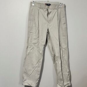 USED Men's Chaps Khaki Pants Color Light Khaki Size 34W 30L